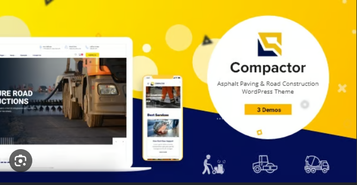 construction company website