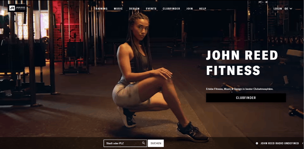 Gym Center website